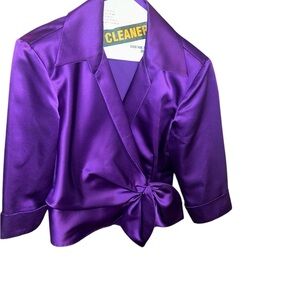 Elegant Purple Women's Jacket